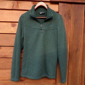 The North Face Green Pullover Sweatshirt. Size L.